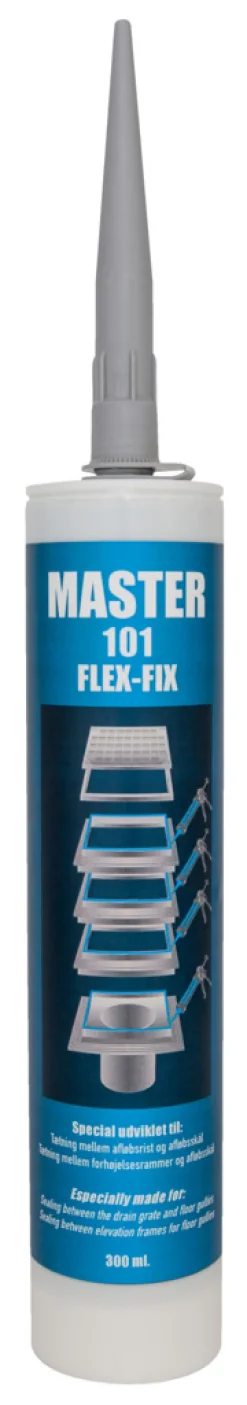 Gulvafløb|Master 101 Flex-Fix tætningsmasse 300 ml