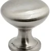 HOME it Greb & Hængsler|Møbelknop satinfinish Ø27,5 mm