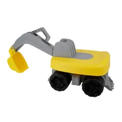 Ud & Leg® Legetøj|Mega gravemaskine 63 cm Gul/grå/sort