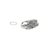 Gardenlife Land Bindetråd & Blomsterpinde|Drivhustilbehør|Metalringe galvaniseret 40 stk.