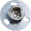 Galvaniserede|Montagegrundflange galvaniseret 3/4" Ø70 mm
