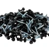 Tagplader|Montageskruer m/vinger sort 4,8 x 35 mm