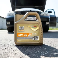 Basta Motorolie & Sprinklervæske|Motorolie 0W-30 C2 fuldsyntetisk - 4 liter