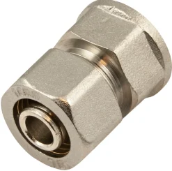 Fittings Til Rør|Muffe til PEX-rør 1/2" x 16 mm Messing