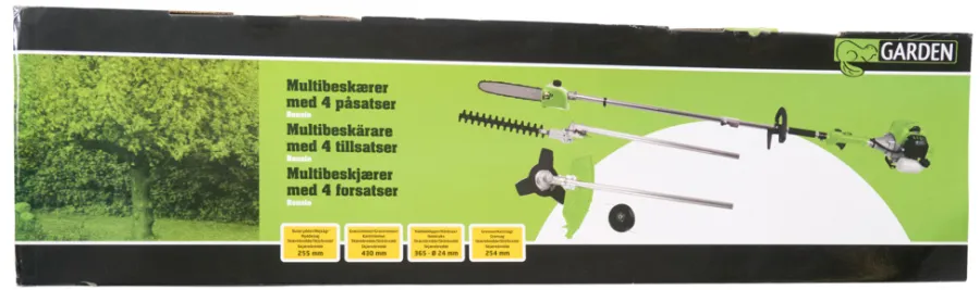 Garden® Buskryddere & Græstrimmere|Multibeskærer 4-i-1 51,7 CC -
