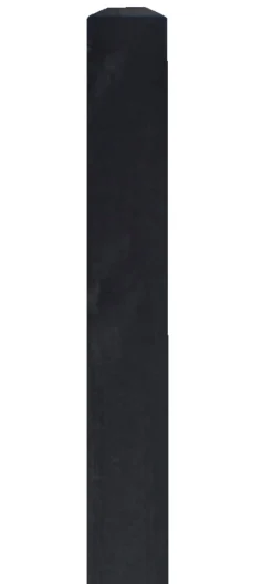Stolper & Pæle|Multistolpe sort 70 x 70 x 2100 mm
