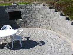 Betongruppen RBR Læ- & Støttemure|Murblok Lock-Block grå 30 x 17,5 x 15 cm