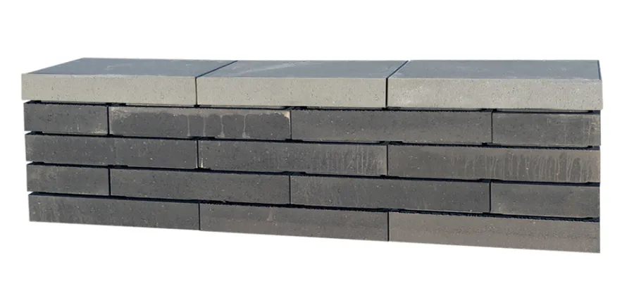 Betongruppen RBR Læ- & Støttemure|Murblok Nordic Wall grå 60 x 30 x 12 cm