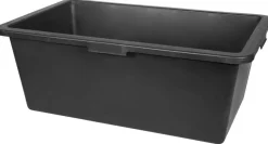 Murerbaljer|Murerbalje firkantet 80 liter Sort