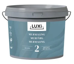 LUXI® Tag-, Mur- & Sokkelmaling|Murmaling klassisk grå 4,5 liter - Klassisk grå (NCS-kode s2502-b)