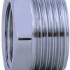Forkromede|Nippelmuffe forkromet 3/4" x 1/2"