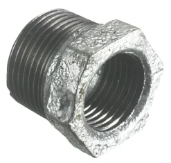 Galvaniserede|Nippelmuffe galvaniseret 3/4" x 1/2"