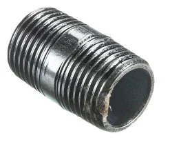 Galvaniserede|Nippelrør sammenskåret galvaniseret 1/2"