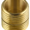 Messing|Nippelrør sammenskåret messing 1/2"