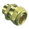 Gulvvarme|Nippel til PeX rør i gulvvarme 1/2" x 20 mm