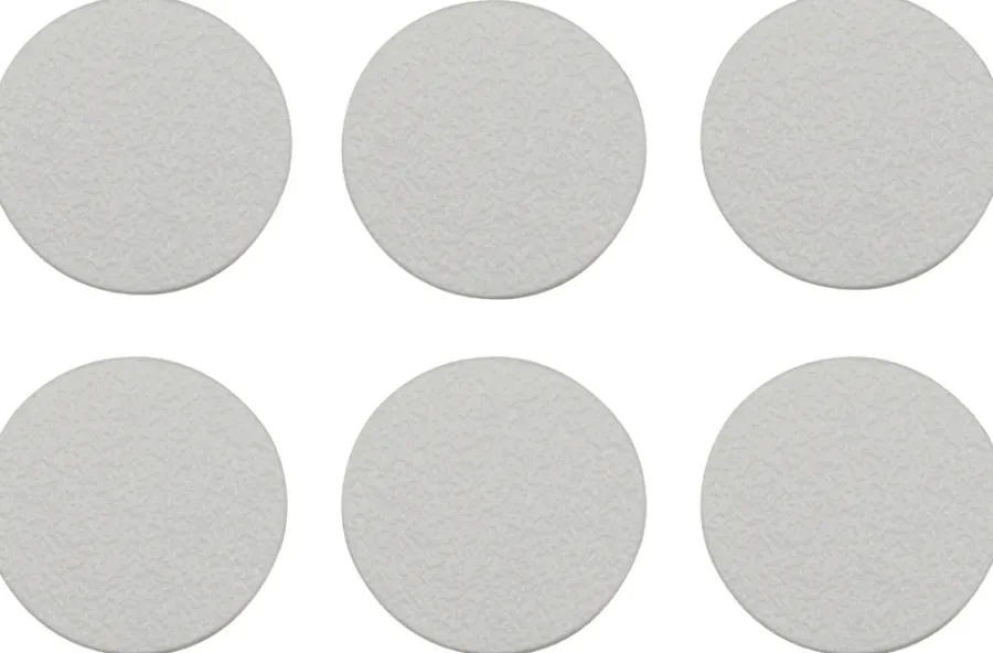 NKT Fasteners Skruer|dækknap hvid 14 mm 52 stk.