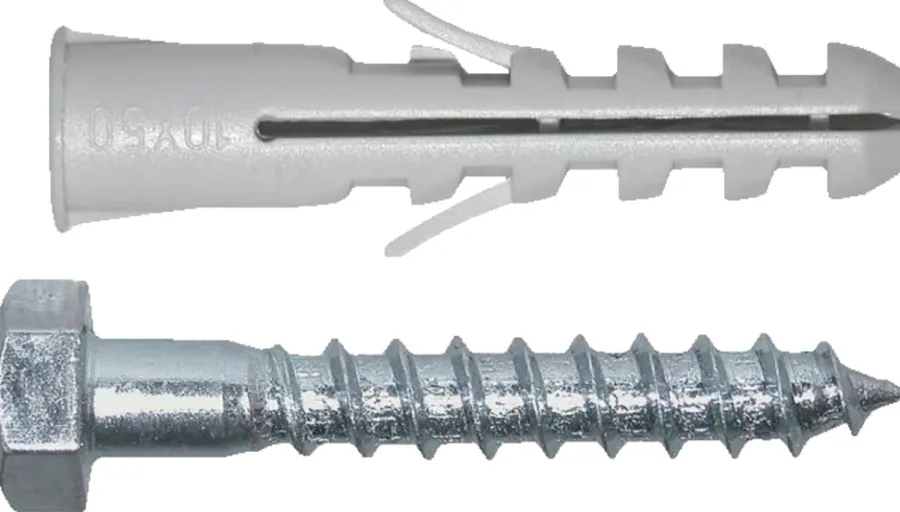 NKT Fasteners Dyvler & Plugs|dyvel m/fransk skrue 10 x 50 mm 5 stk.
