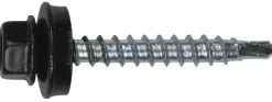 NKT Fasteners Skruer|farmerskrue sort 4,8 x 35 mm 200 stk. Sortlakeret RAL 9005
