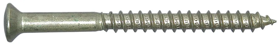 NKT Fasteners Skruer|NOKA messingtræskrue 4,0 x 50 mm 15 stk.