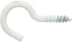 NKT Fasteners Skruer|skruekrog 3,5 x 50 mm hvid 4 stk.