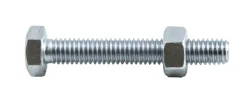 NKT Fasteners Bolte & Møtrikker|stålskruer m/møtrik M6 x 20 mm 8 stk.