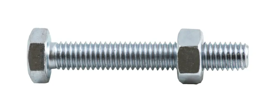 NKT Fasteners Bolte & Møtrikker|stålskruer m/møtrik M6 x 60 mm 6 stk.