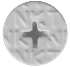 NKT Fasteners Skruer|Loftbeklædning|træbetonskrue 4,2 x 45 mm 200 stk. - Hvid