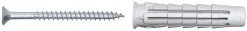 NKT Fasteners Dyvler & Plugs|T6 universaldyvel m/skrue 5 x 25 mm 10 stk.
