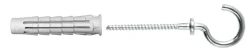 NKT Fasteners Dyvler & Plugs|T6 universaldyvel m/krog 6 x 30 mm 4 stk.