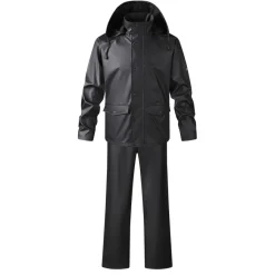 Oak Creek® Beklædning|regntøj unisex str. XL sort