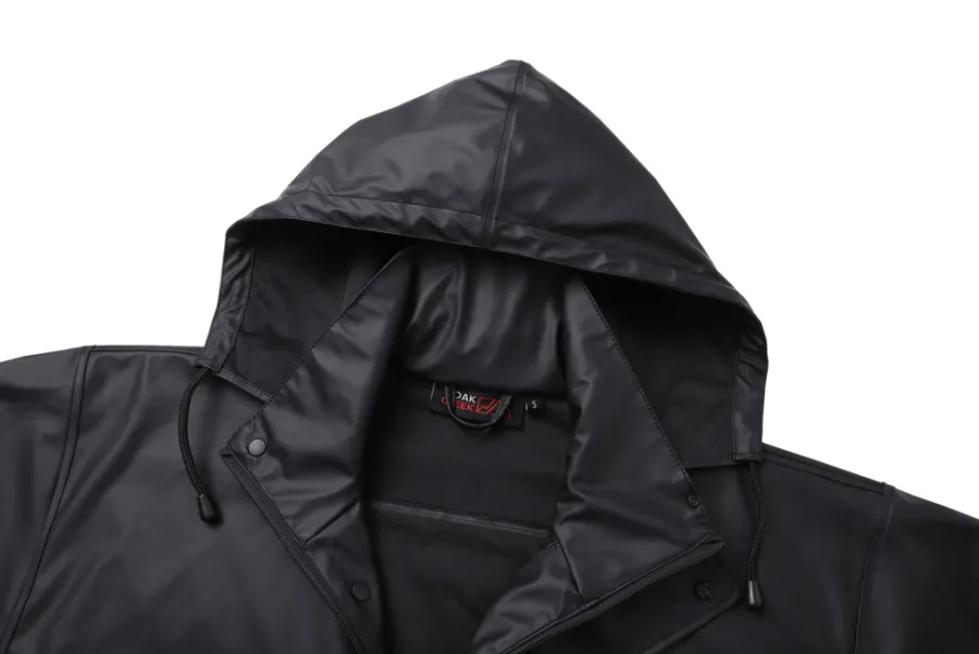 Oak Creek® Beklædning|regntøj unisex str. L sort