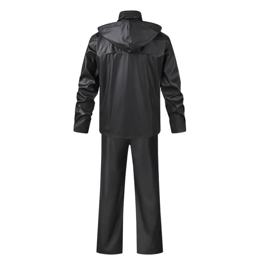 Oak Creek® Beklædning|regntøj unisex str. S sort