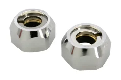 Vvs-Artikler|Omløber 1/2" x 10 mm krom 2 stk.