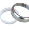 Reservedele Til Håndvaske|Omløber 1 1/4" x 32 mm metal/krom