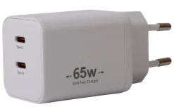 PhoneFood Kabler & Adaptere|Oplader 65 W PD 2 x USB-C