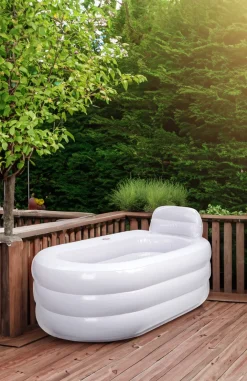 Badekar|Campingudstyr|Oppusteligt badekar 131 x 79 x 67 cm