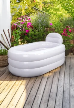 Badekar|Campingudstyr|Oppusteligt badekar 131 x 79 x 67 cm