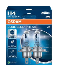 Osram Autopærer|autopære H4 Cool Blue Intense - 2 stk.