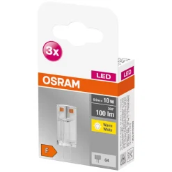 Osram Led-Pærer|LED Base Special Pin G4 0,9 W 3-pk.