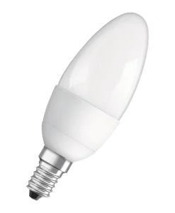 Osram Led-Pærer|LED kertepære E14 4,9 W 3-pk.