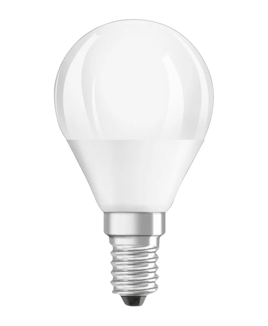 Osram Led-Pærer|LED kronepære E14 4,9 W 3-pk.