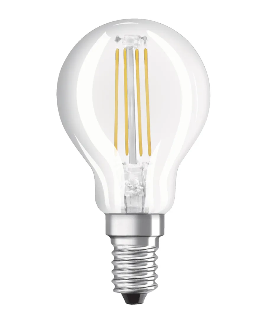Osram Led-Pærer|LED kronepære E14 4 W 2-pk.