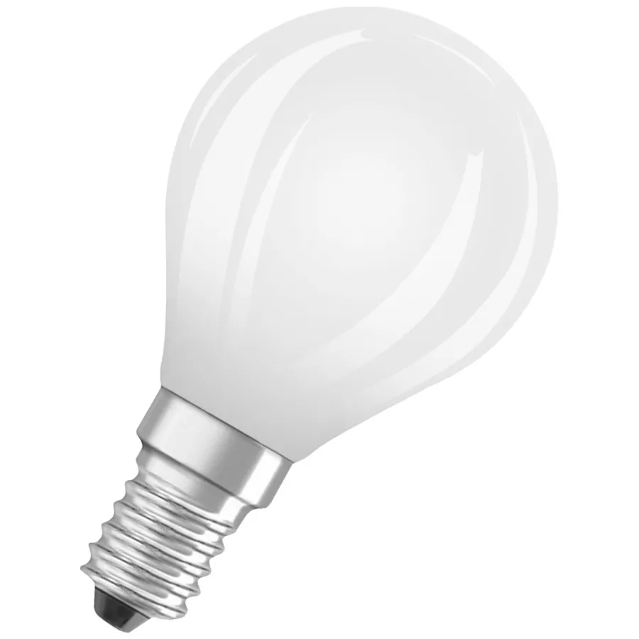 Osram Led-Pærer|LED mat kronepære E14 2,2 W 2-pk.