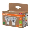 Osram Led-Pærer|LED PAR16 spotpære GU10 2 W 2-pk.