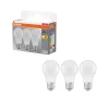 Osram Led-Pærer|LED-pære STD mat E27 4,9 W 3-pk.