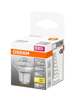 Osram Led-Pærer|LED Star Par16 spotpære GU10 2,6 W
