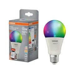 Osram Led-Pærer|Smart Pærer|SMART+ LED standardpære RGBW E27 14 W