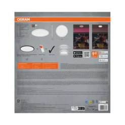 Osram Loftlamper|Smart Lamper|SMART+ Orbis Ultra Slim Backlight Ø400 mm RGB