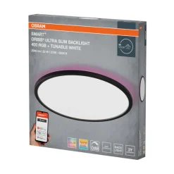 Osram Loftlamper|Smart Lamper|SMART+ Orbis Ultra Slim Backlight Ø400 mm RGB