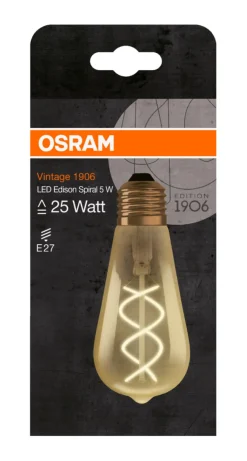Osram Led-Pærer|Vintage Edison 1906 LED-pære 4,5 W